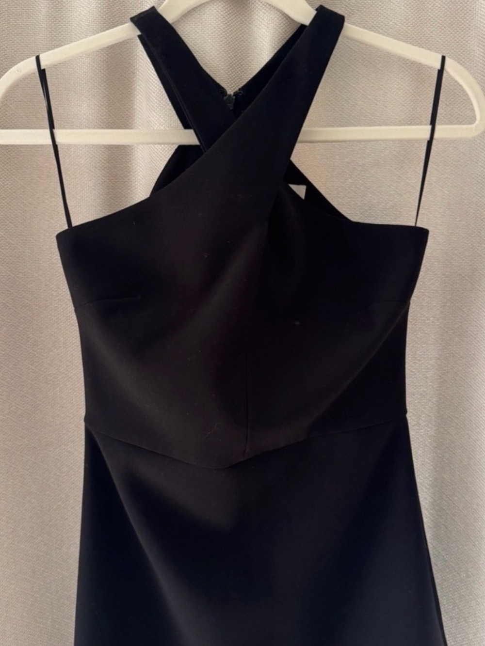 Likely Carolyn Black Bodycon Dress Size 0 Elegant Cocktail LBD - Picture 4 of 7